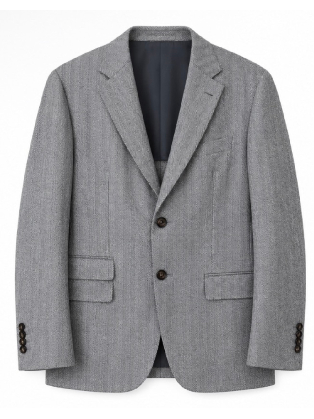 Eleventy Soft knit Sport Coat Blazer Grey Size 54R IT/44US Italy Luxury New!